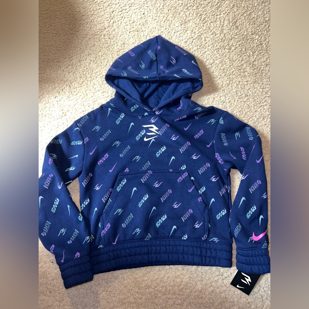 New With Tags Girl’s medium Nike 3BRAND cropped hoodie